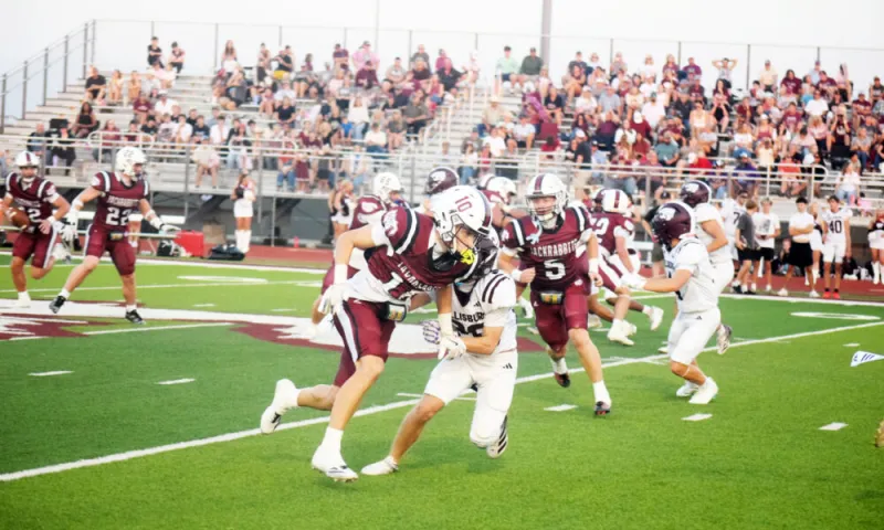 Rabbits rout in season opener
