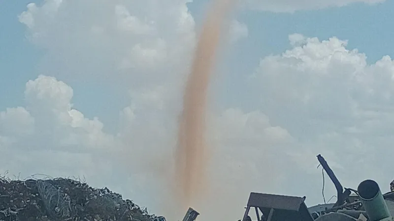 DUST IN THE WIND: Dust devil spotted in north Abilene Thursday afternoon