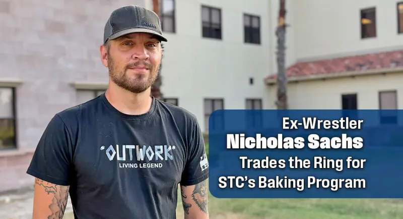 Former Wrestler Steps Into the STC Kitchen