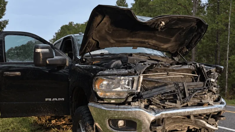 BREAKING: Woman in SUV killed when teenage pickup truck driver hits rear of vehicle