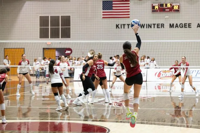TWU VOLLEYBALL RALLIES PAST CENTRAL OKLAHOMA FOR FIRST WIN OF 2026