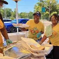 Caring Compassionate Hearts and Helping Hands bless others with Labor Day of Love Lunch