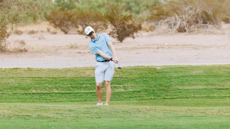 UTEP Men's Golf's Foley Tied First after 36 Holes on Day One at Bomb Darts Birds Intercollegiate Monday Afternoon