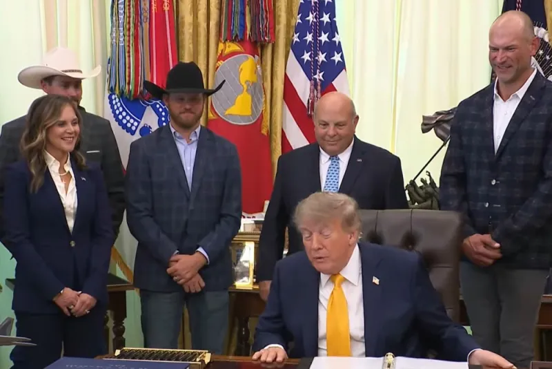 Trump Orders Stronger Livestock Enforcement Processing Access Expansion