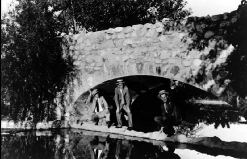 Memorial Park In El Paso Used To Have A Lake