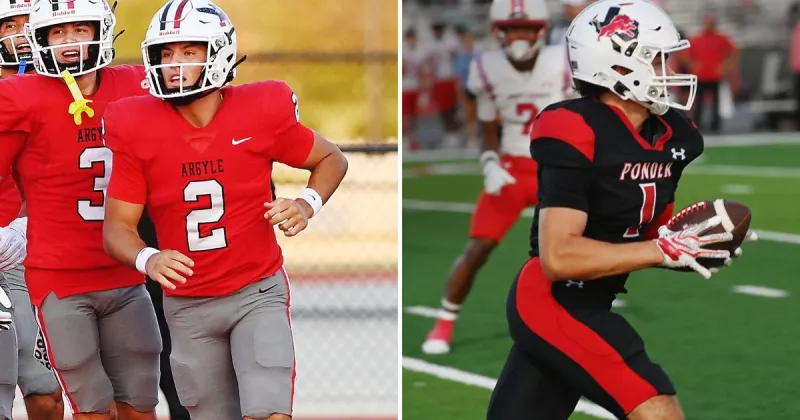Week 2 football players of the week: Argyle's Hayes Hackney, Ponder's Parker Chavez pace the Denton area
