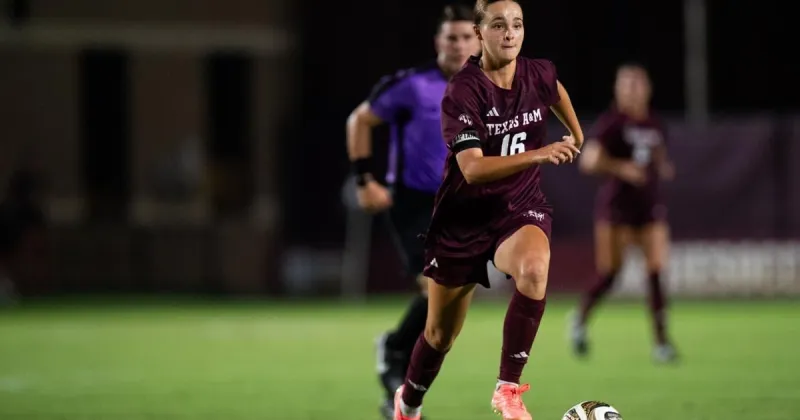 A&M soccer's Buchanan discusses brother's Hail Mary catch for Michigan