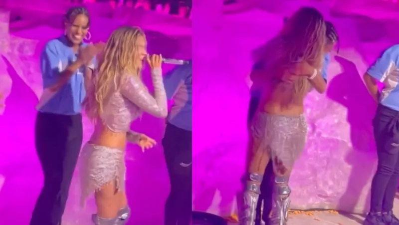 El Paso Karol G Hug Goes Viral After Security Guard Loses Job