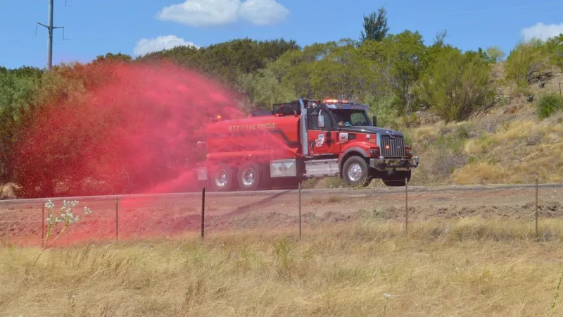Ross Fire response includes first-of-its-kind firefighting operation in Texas