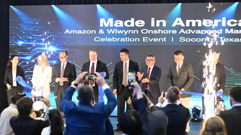 Amazon and Wiwynn expand Socorro plant, targeting nearly 1,000 new jobs by 2027