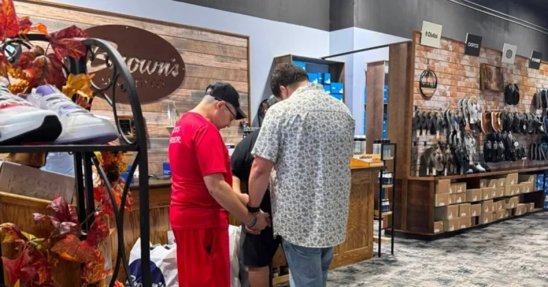 Walk with Christ Ministry provides shoes for homeless