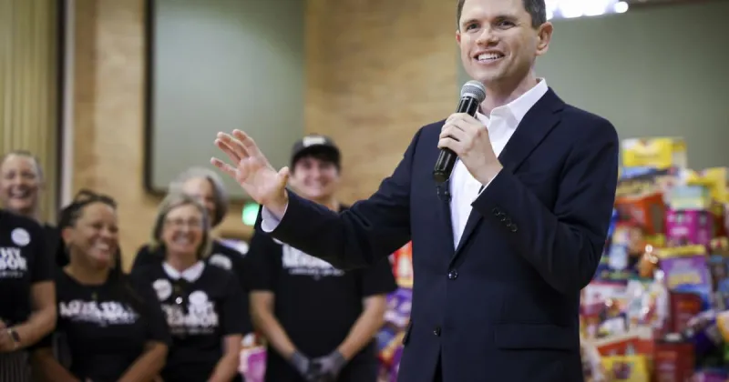 A midterm convention in Dallas for the GOP - and a food drive hosted by James Talarico