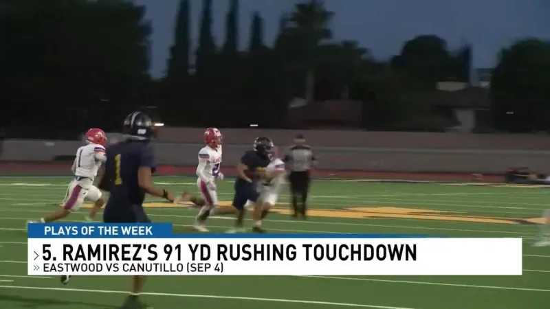Plays of the Week: August 31- September 6