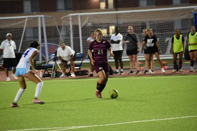 Lady Buffs Battle to 1-1 Tie in Conference Opener Against Lubbock Christian