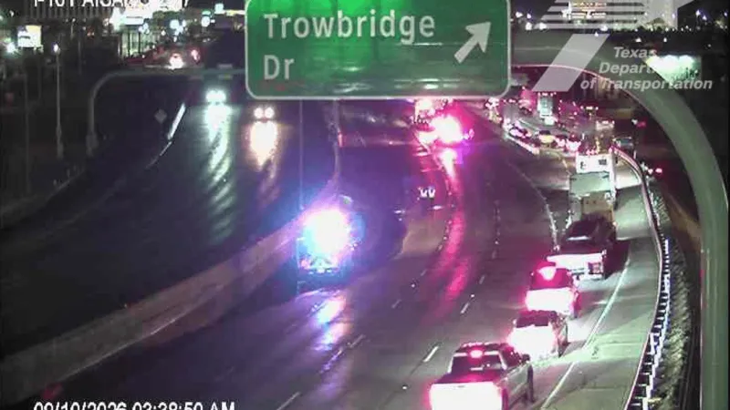 All lanes closed I-10 east and Paisano after a crash