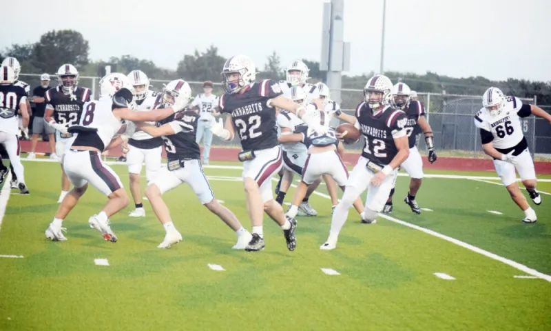 Bowie beats Bridgeport, 54-6