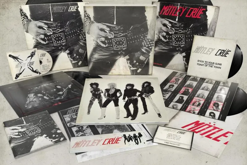Motley Crue Celebrates 45 Years of 'Too Fast for Love' With Deluxe Box Set