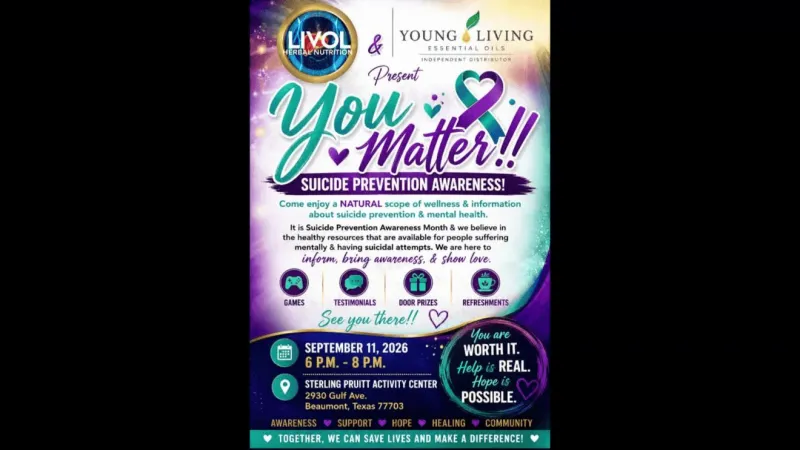 "You Matter" Beaumont event brings hope, healing and support to suicide prevention