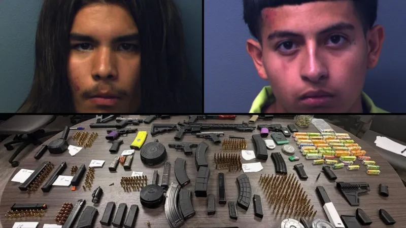 Two arrested, several firearms seized after South Central El Paso shooting involving teens