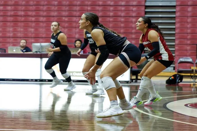 TWU VOLLEYBALL FALLS TO ST. MARY'S IN FIVE-SET BATTLE