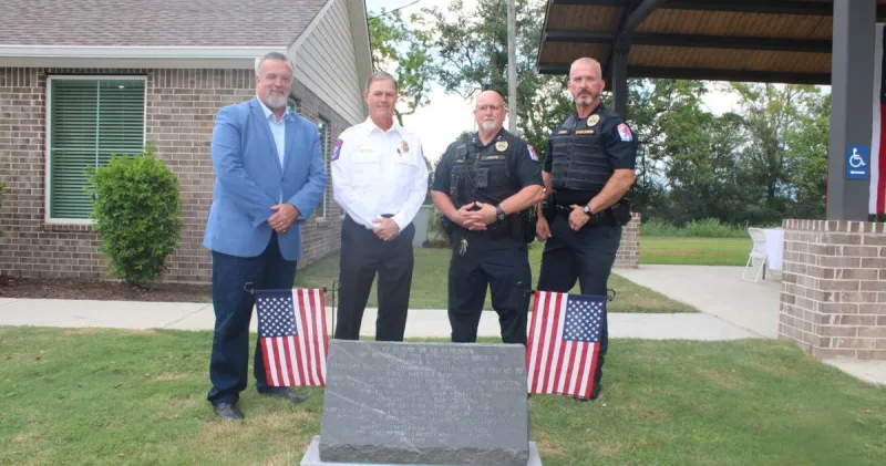 First responders honored at 9-11 memorial dedication
