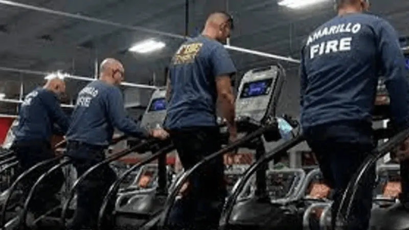 Abilene firefighters, community to climb 110 flights in 9/11 tribute at Crunch Fitness