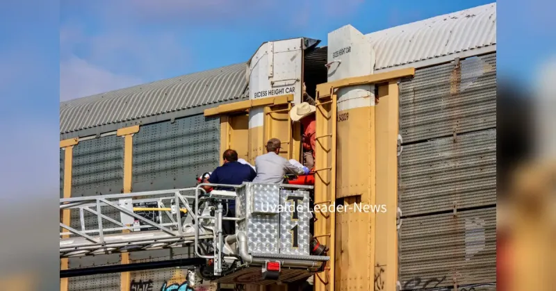 Man found dead in train car near Knippa