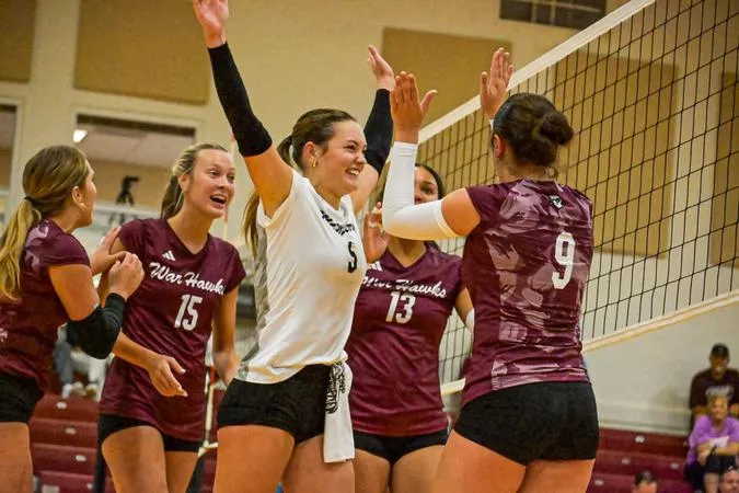 War Hawks Sweep Dallas Christian College on the Road