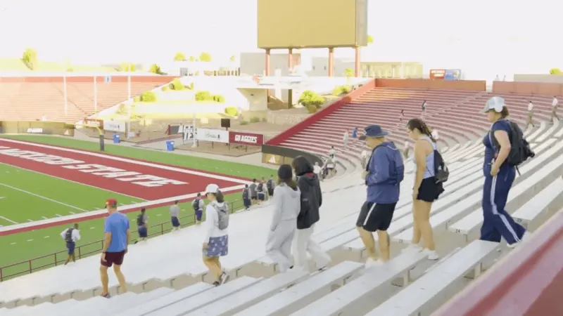 NMSU 9/11 Memorial Stair Climb honors fallen and first responders on 25th anniversary