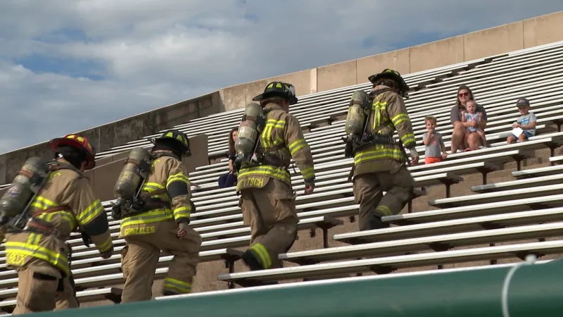 Abilene firefighters, residents mark 9/11 anniversary with stair climb to honor fallen