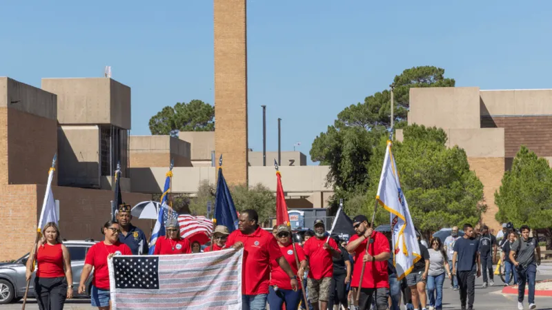 El Paso Community College honors 25th anniversary of 9/11 with Freedom Walk