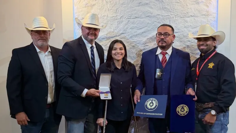 AUSTIN CO. SHERIFF'S DEPUTY HONORED WITH STAR OF TEXAS AWARD