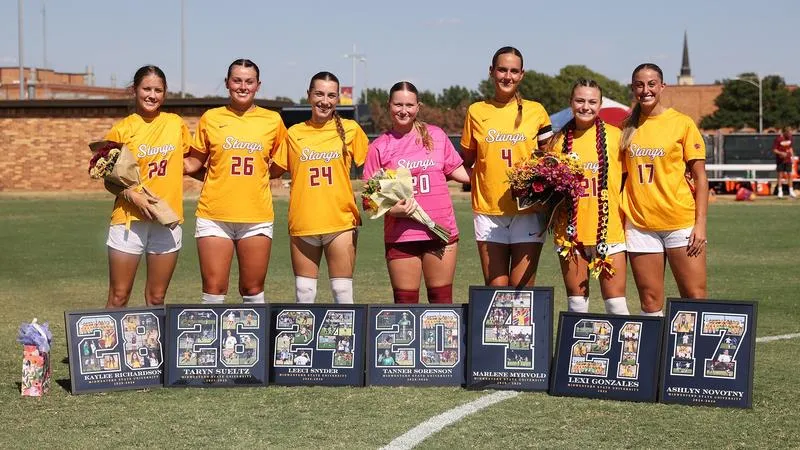 Mustangs erupt for eight goals, hold ENMU scoreless, improve to 6-0-0