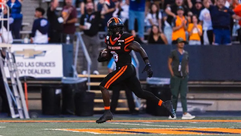 UTEP Rolls Past Texas Southern 51-10 on 'Heritage Night'