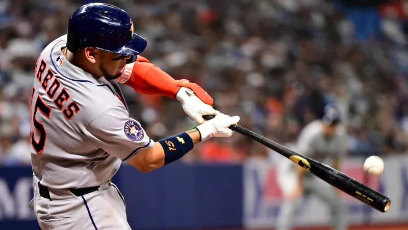 Postseason-bound Rays beat the Astros 3-2