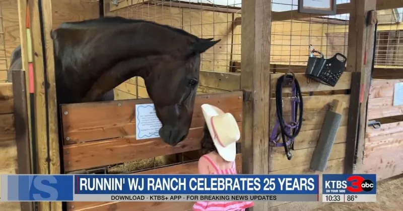 Runnin' WJ Ranch celebrates back to horse therapy classes, 25 years of riding