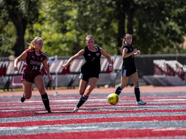 Anderle's Hat Trick Propels McMurry to Senior Day Victory