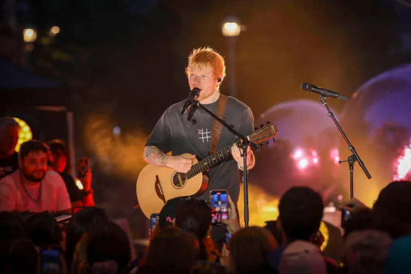 Ed Sheeran says dropping Macklemore over rapper's pro-Palestinian comments was 'promoter's decision'