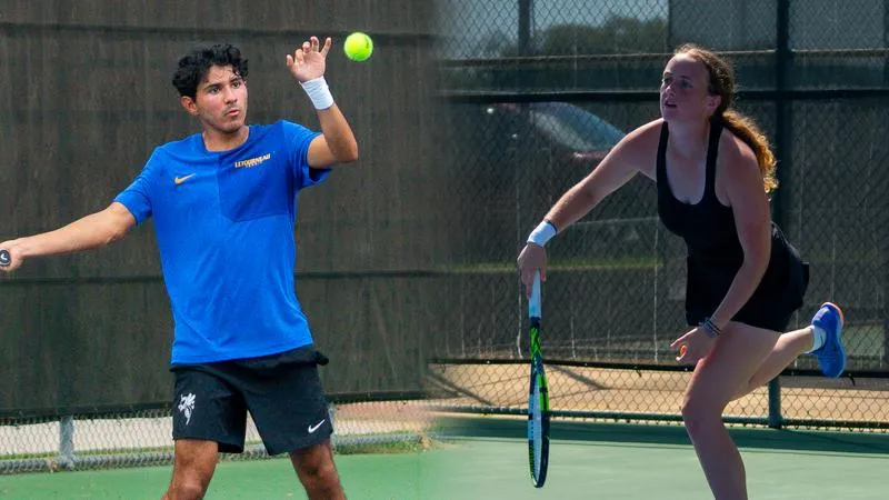 Men's and Women's Tennis Compete at East Texas Invitational