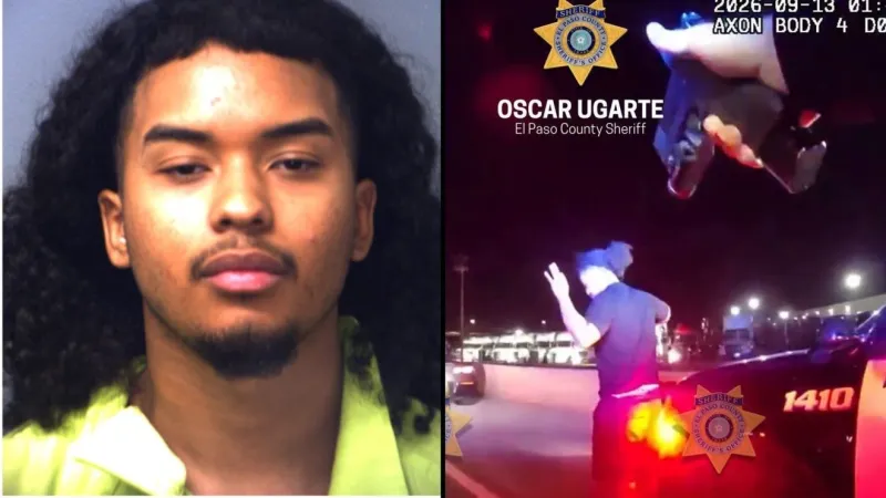 BODYCAM: 20-year-old arrested after brief Loop 375 chase in Far East El Paso