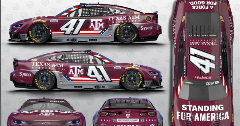 Texas A&M-themed car to race in NASCAR race Saturday at Bristol