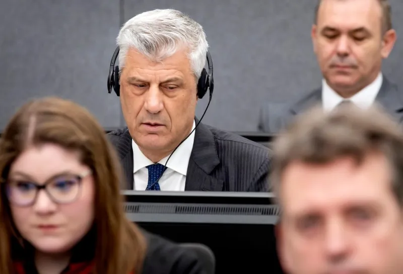 Hague court to deliver verdict in war crimes trial of Kosovo's former President Thaci