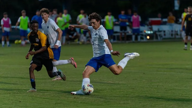 Men's Soccer Uses Flurry of Goals to Notch Fourth Win