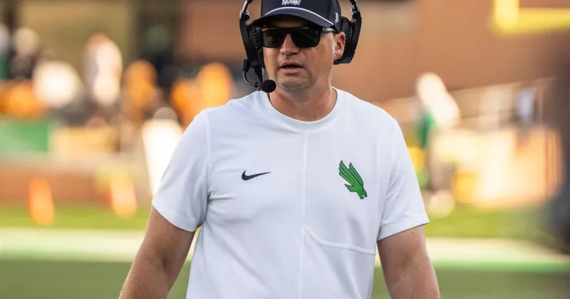 Neal Brown: UNT's game against Texas State qualifies as a rivalry with a host of implications