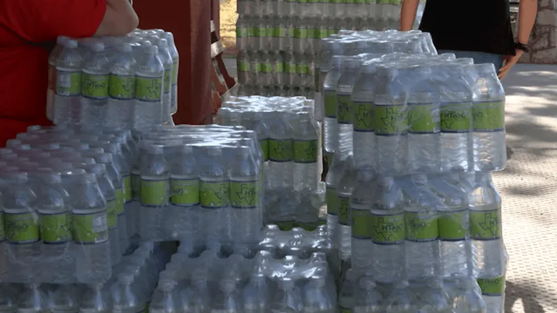 Childress distributes bottled water as boil notice stretches past a week