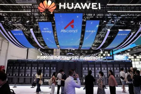 China's Huawei to launch two new AI chips in 2027