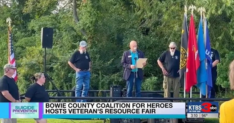 Texarkana veterans fair highlights suicide prevention