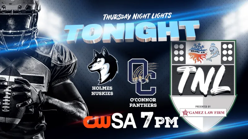 WATCH LIVE: O'Connor, Holmes clash in North Side showdown on Thursday Night Lights