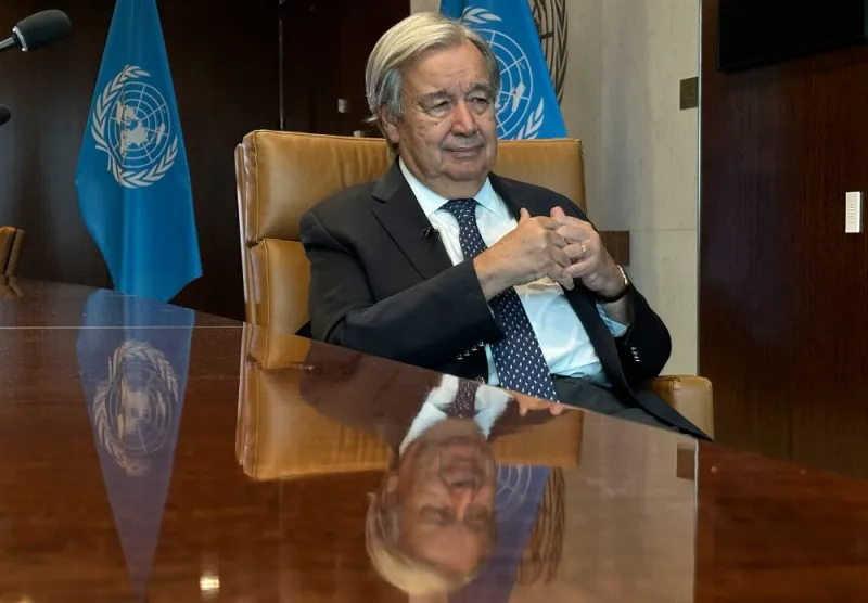 Preparing to leave office, with world beset by problems, UN chief talks of a way forward
