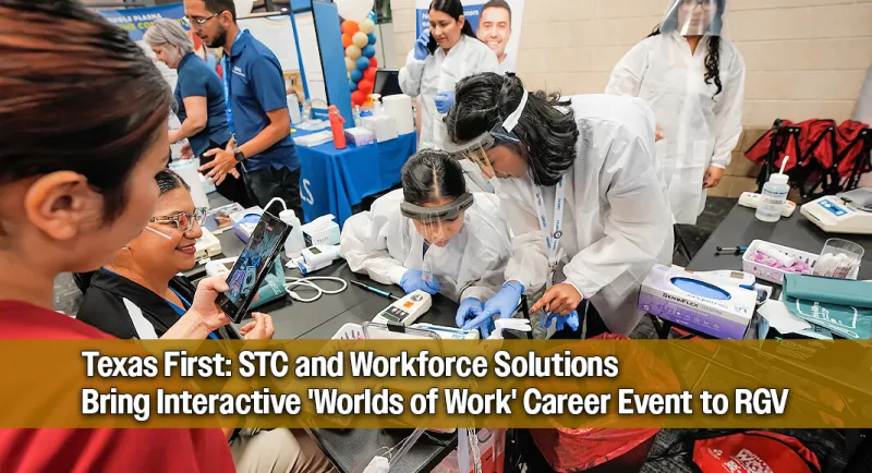 STC, Texas Workforce Solutions Launch First-Ever 'Worlds of Work' in Texas